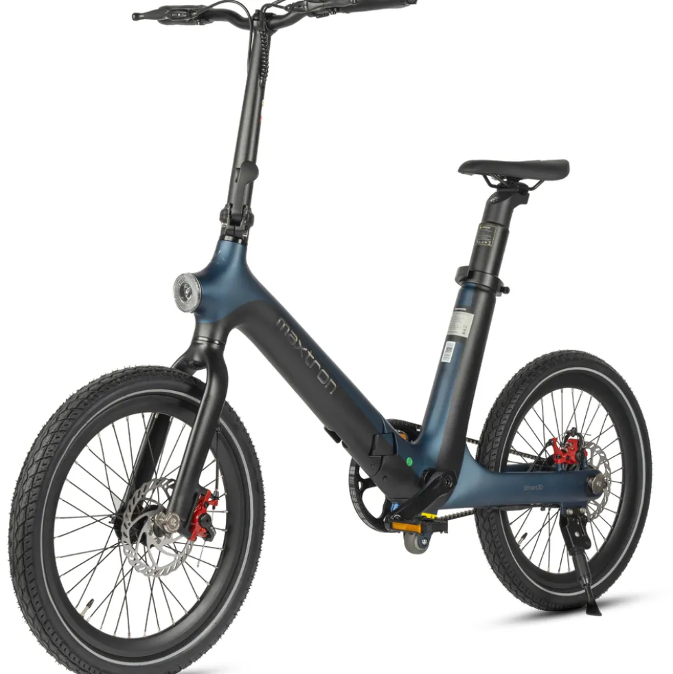 maxtron Falt-E-Bike "Smart 30" 20" blau-schwarz