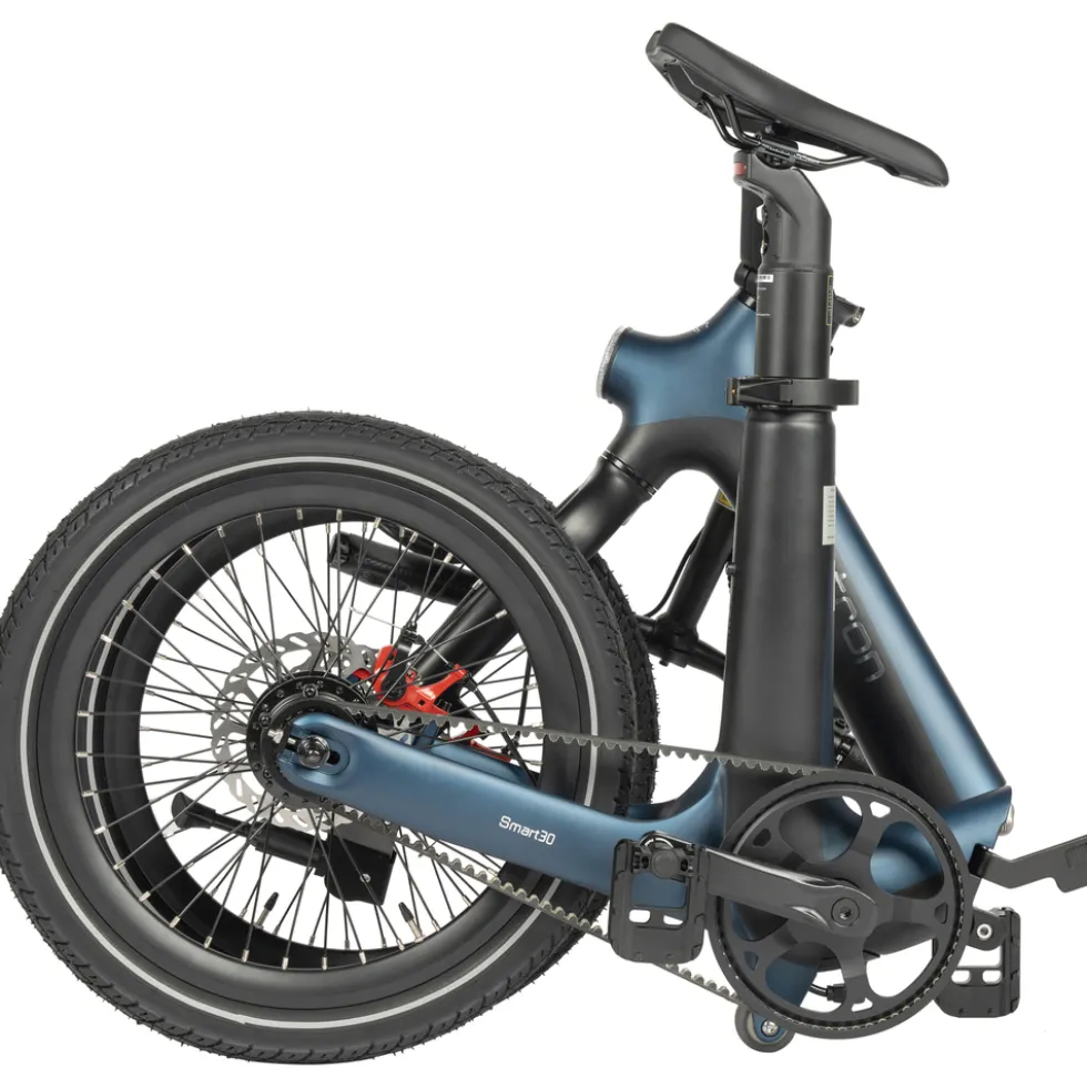 maxtron Falt-E-Bike "Smart 30" 20" blau-schwarz