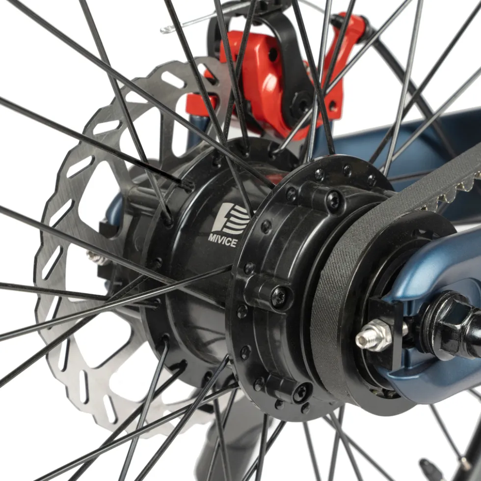 maxtron Falt-E-Bike "Smart 30" 20" blau-schwarz