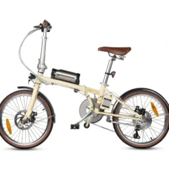 maxtron Falt-E-Bike "Smart 20" 20" creme-weiß