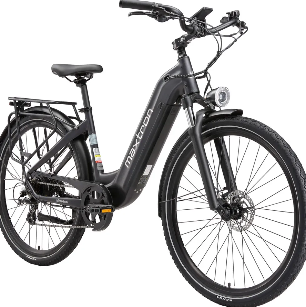 maxtron Trekking-E-Bike "Marathon" 28" schwarz