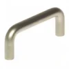 Möbelgriff 7,4cm mattsatin Möbeltürgriff Schubladengriff Bogengriff Möbelgriffe