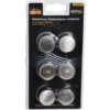 Möbelknopf aus Zinkdruckguss nickelmatt 30 mm 6-teilig
