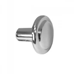 Möbelknopf 25mm verchromt Möbeltürgriff Schubladengriff Möbelgriffe