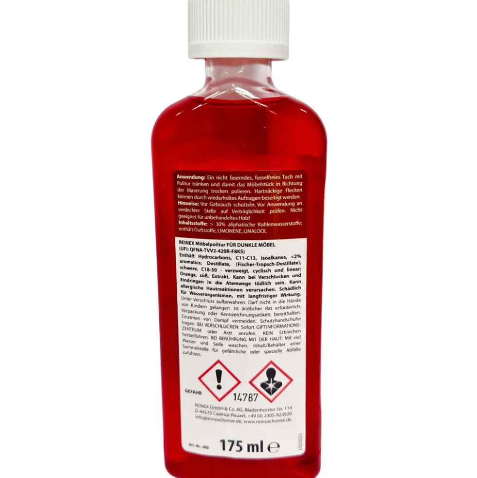 Möbelpolitur rot Elite 175ml