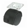 Möbelrolle mit Bremse PVC Ø 40mm
