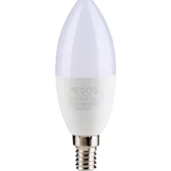 MEGOS LED-Lampe 6,5 Watt in Kerzenform