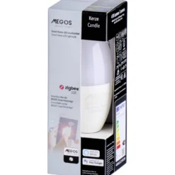 MEGOS LED-Lampe 6,5 Watt in Kerzenform
