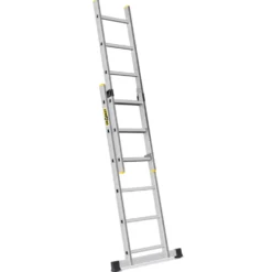 Mehrzweckleiter 3in1 aus Aluminium mit 2x6 Sprossen