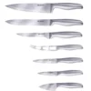 Messer-Set aus Edelstahl 7-teilig