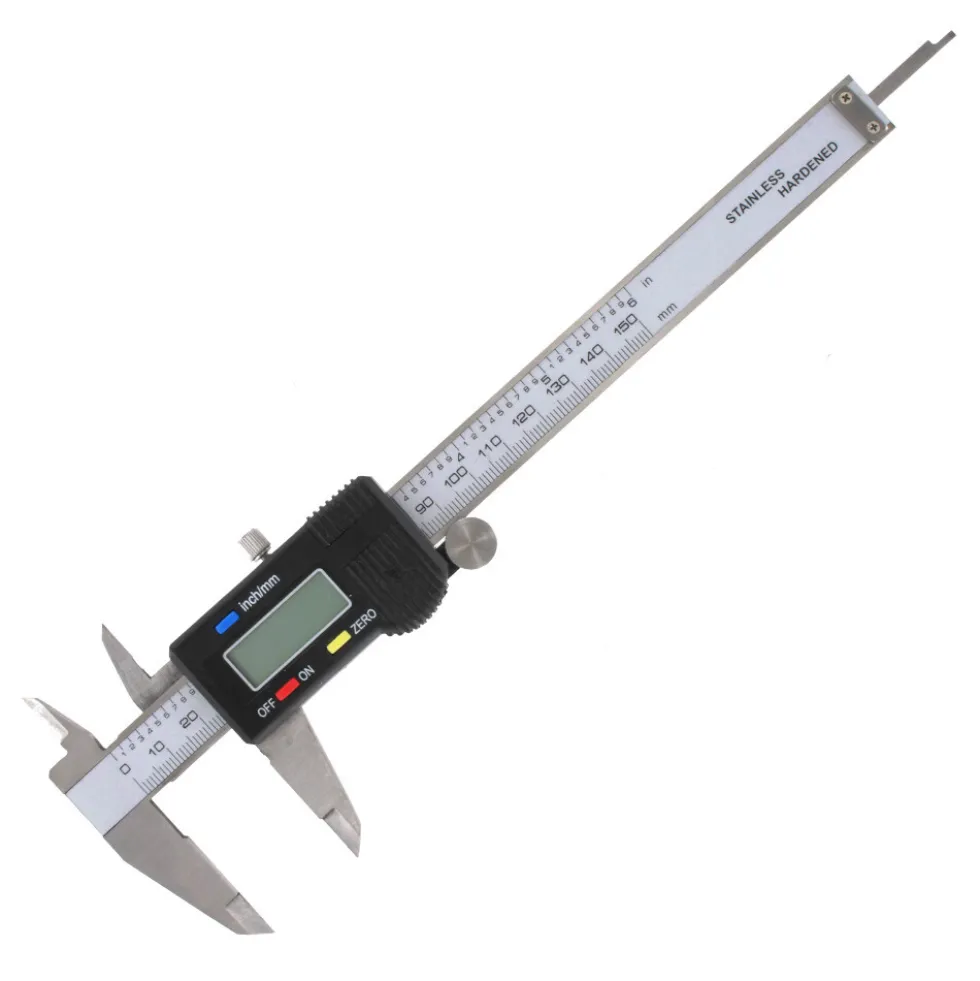 Messschieber digital 0- 150 mm für Innen-, Außen und Tiefenmessungen