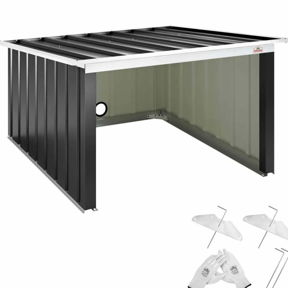 Mähroboter Garage 89 x 90 x 54 cm Anthrazit