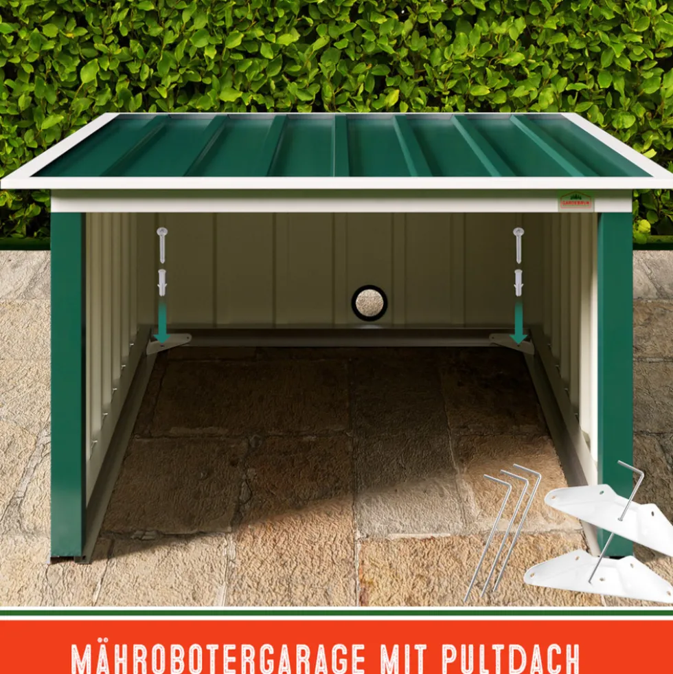 Mähroboter Garage 89 x 90 x 54 cm Grün