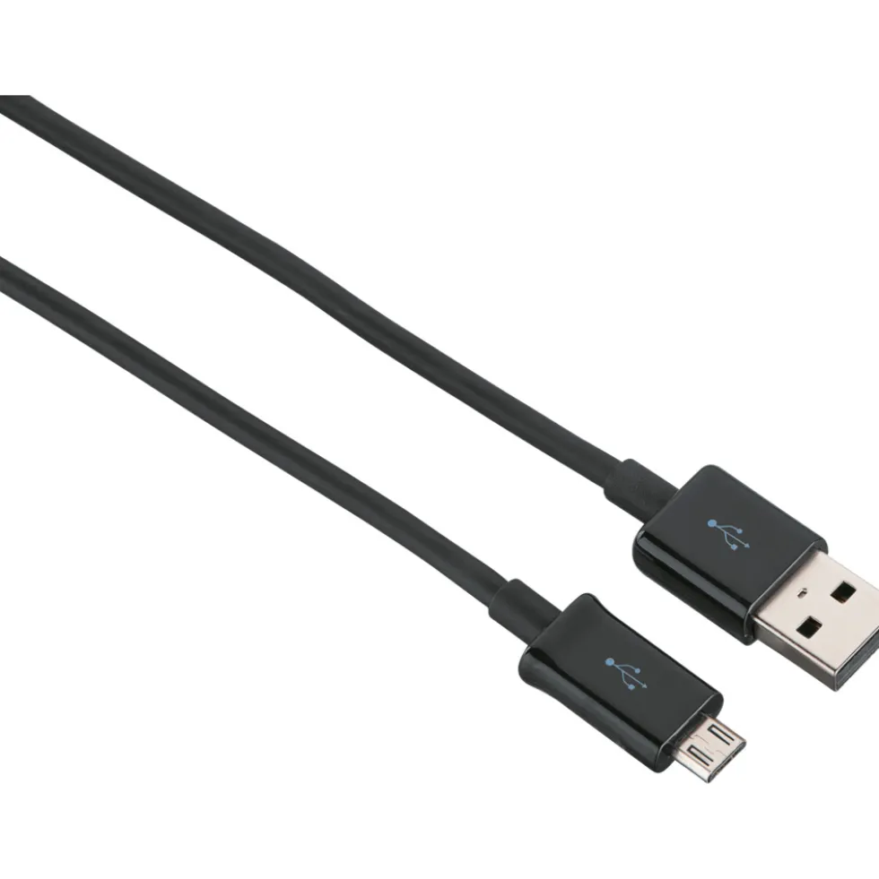 Micro-USB-Kabel 0,90m USB 2.0, schwarz
