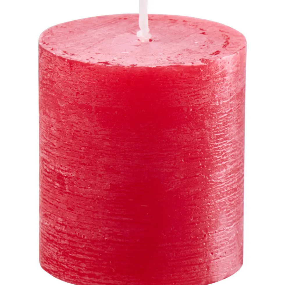 Müller Polar Stumpenkerze 75 x Ø 68 mm rot