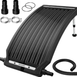 monzana® Solar-Poolheizung, anthrazit