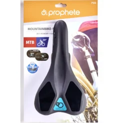 Mountainbike-Sattel mit "Memory Foam" schwarz