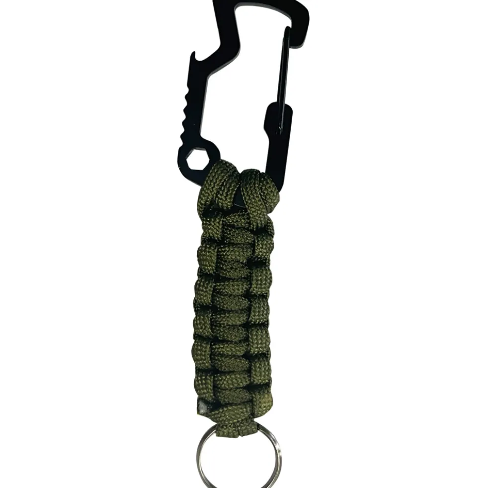 Multifunktions Anhänger mit Karabiner und Flaschenöffner