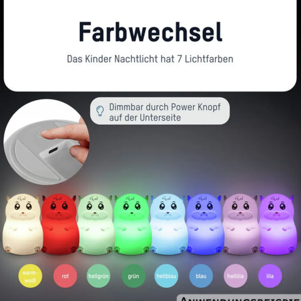 Nachtlicht "Hamster Lilli"