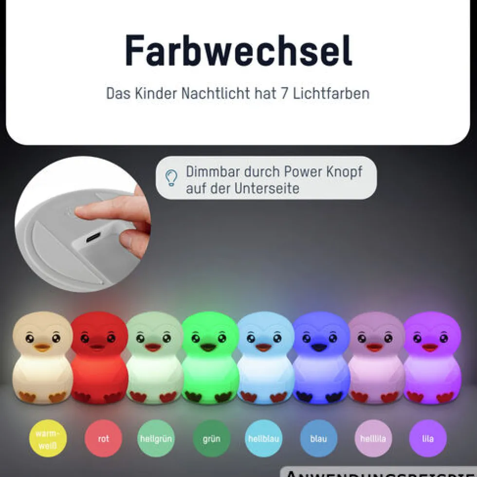 Nachtlicht "Pinguin Leon"