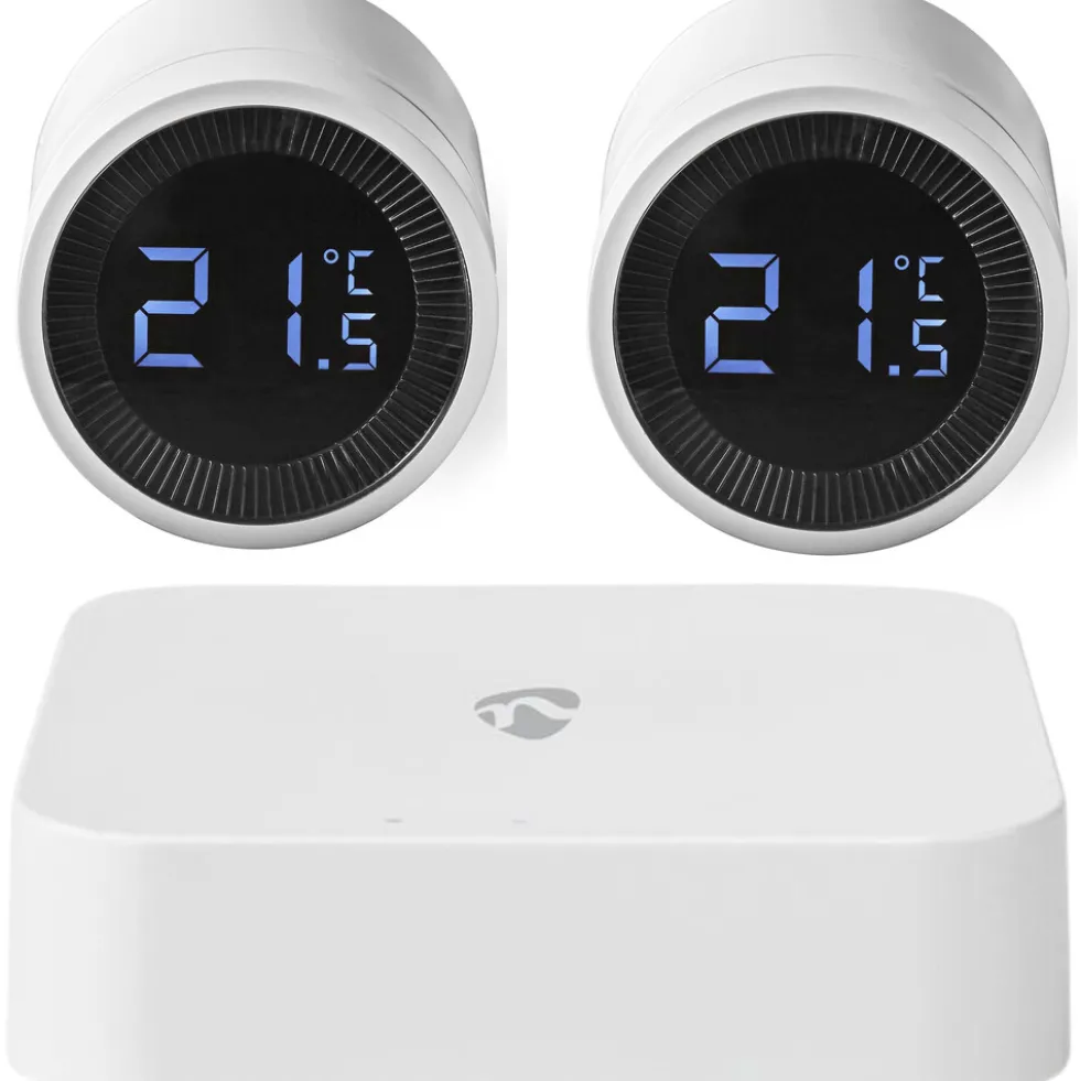 nedis SmartLife Heizkörperthermostat-Starterset 3-teilig