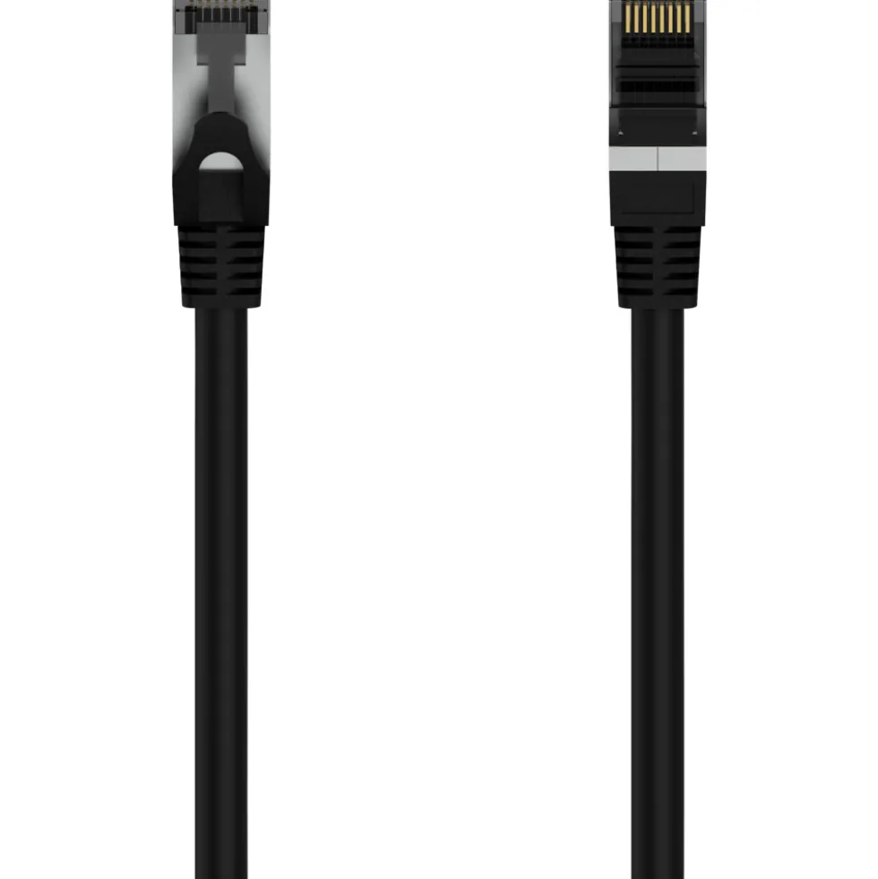 Netzwerkkabel CAT-8 40 Gbit 1,5m, schwarz
