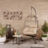 Nida Hängekorb Wicker braun Ø 95 cm B-Ware