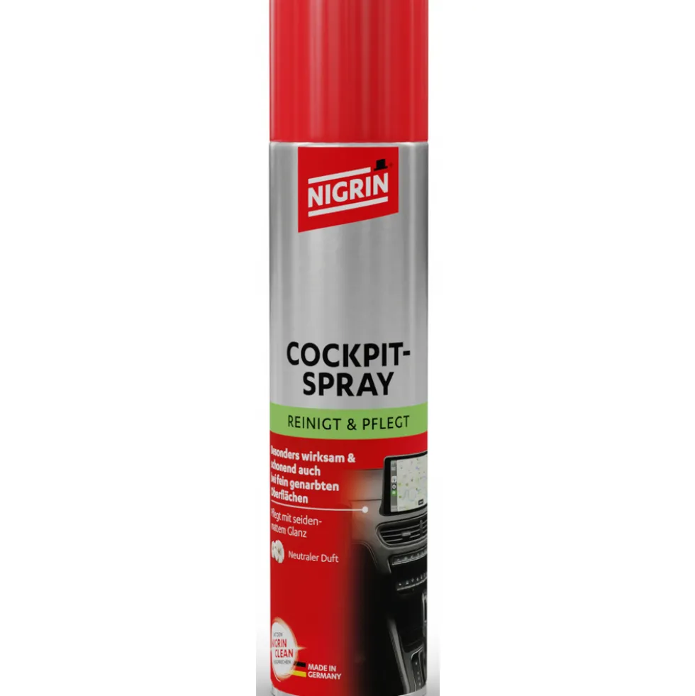 Nigrin Cockpit-Spray, 400 ml, seidenmatt, neutral