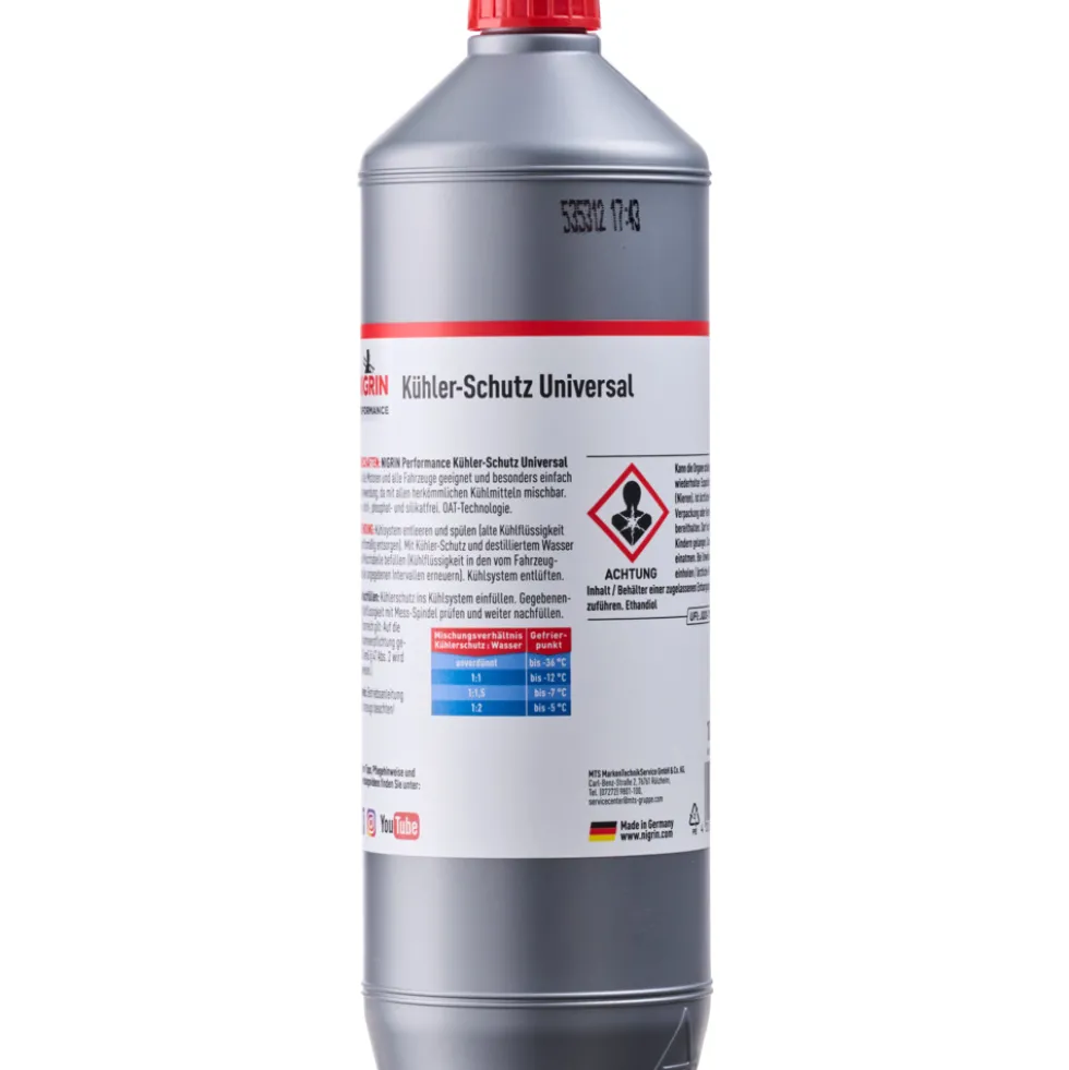 NIGRIN Performance Kühler-Schutz Universal, 1 Liter Konzentrat