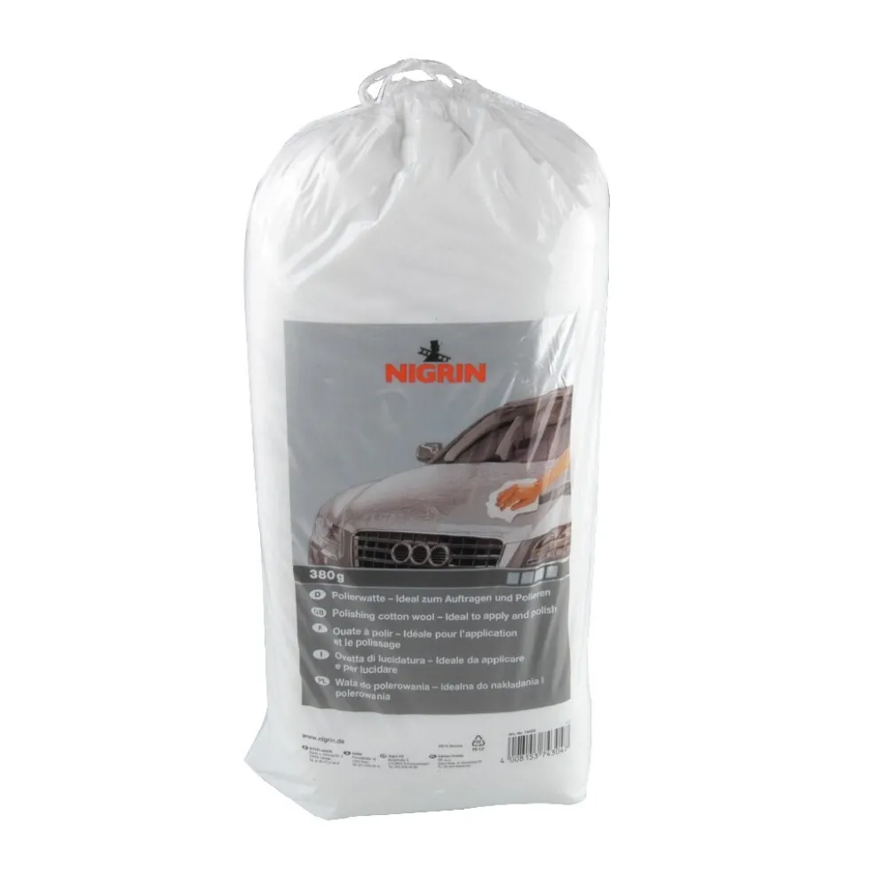 Nigrin Polierwatte, 380 g, 100 % Viskose