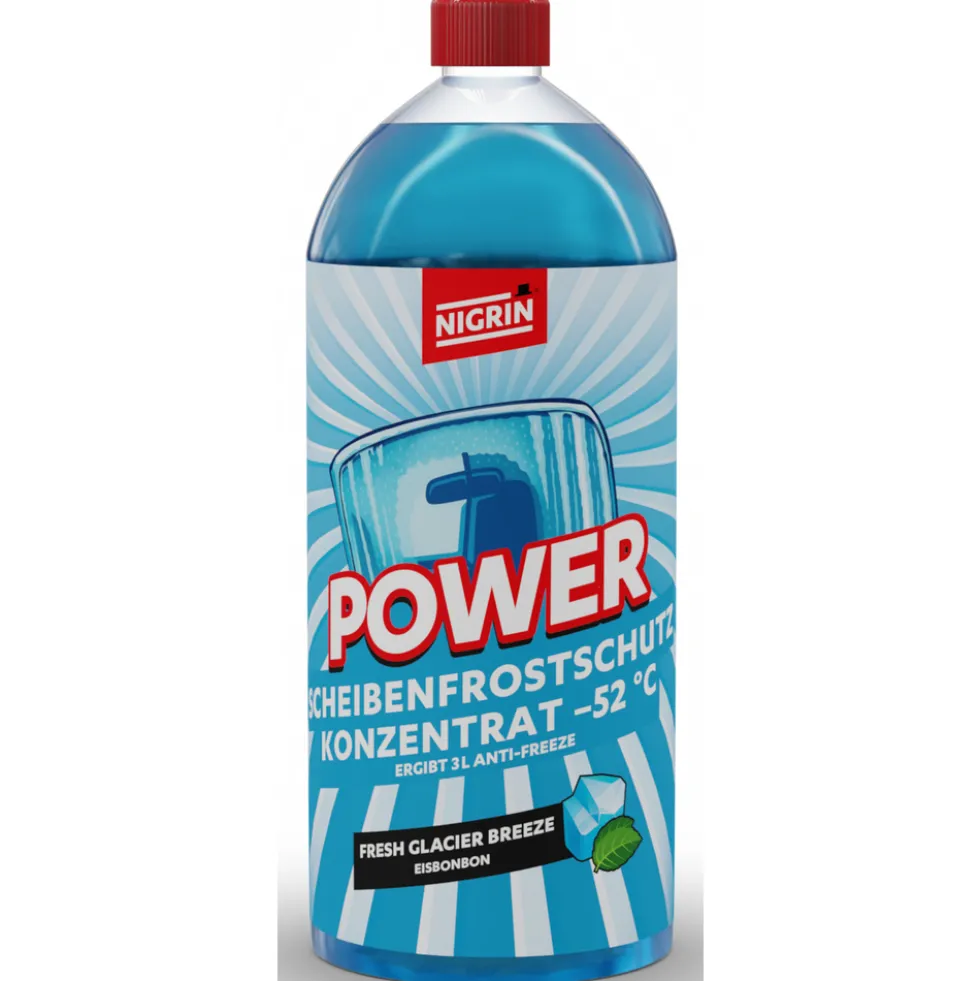 NIGRIN POWER Scheibenfrostschutz -52°C Konzentrat 1L