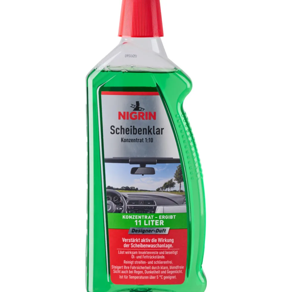 Nigrin Scheibenklar Konzentrat 1:10, 1000 ml, Designer-Duft