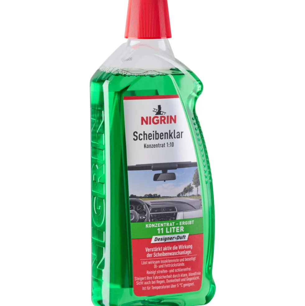 Nigrin Scheibenklar Konzentrat 1:10, 1000 ml, Designer-Duft