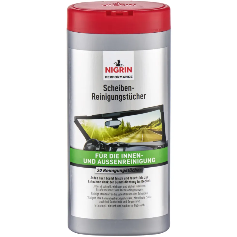 Nigrin Scheiben-Reinigungstücher