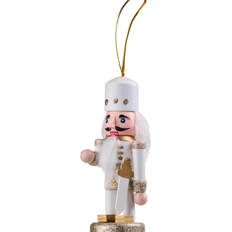 Nussknacker 9 cm aus Holz mit Aufhängung