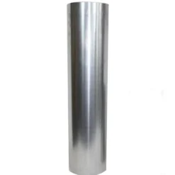 Ofenrohr gerade Ø120x1000mm Stahlblech feueraluminiert