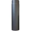 Ofenrohr gerade Ø 150 x 500 mm Stahlblech gussgrau