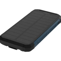 Outdoor-Powerbank mit 10000 mAh und Solarpanel