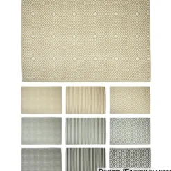 Outdoor-Teppich 180 x 120 cm, 9-fach sortiert