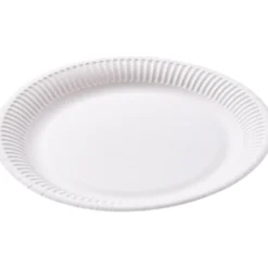 Pappteller weiß, Ø 23 cm, 100 Stück