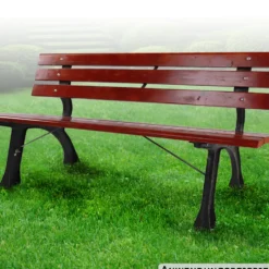 Parkbank 3-Sitzer aus Tannenholz