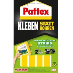 Pattex® "Kleben statt Bohren" Klebestreifen 20 x 40 mm, 10 Stripes