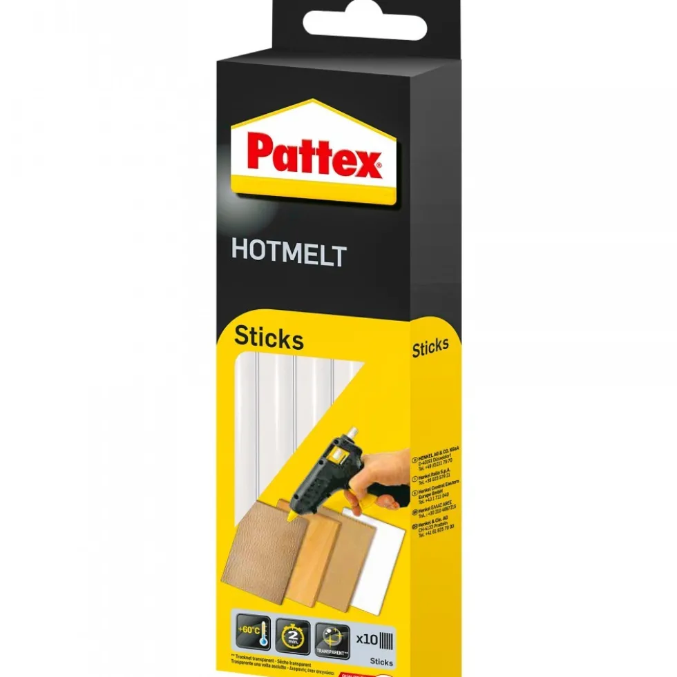 Pattex® Nachfüllpatronen 10 Stück für Heißklebepistolen