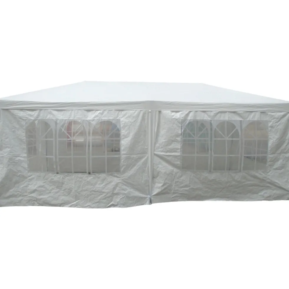 Pavillon 3 x 6 m weiß