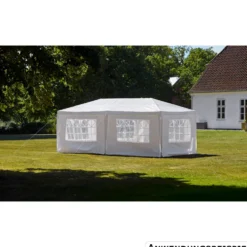 Pavillon 3 x 6 m weiß