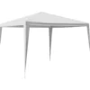 Pavillon 3x3m weiß aus PE-Gewebe