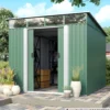 PERGART® Gerätehaus "Lübeck 89", 239 x 278 cm, Höhe 202 cm, tanne / weiß