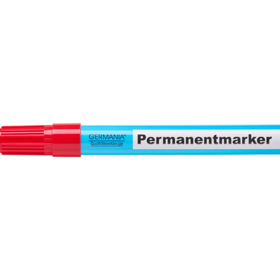 Permanent Marker 3300 rot, eckige Spitze