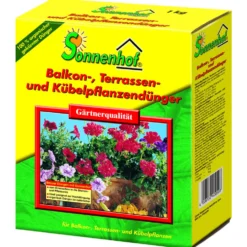 Pflanzendünger für Balkon-, Terrassen- und Kübelpflanzen 2,5 kg
