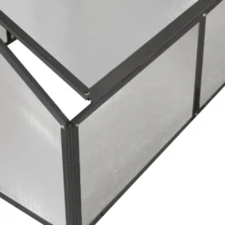 Pflanzen-Gewächshaus für Euro-Paletten 120 x 80 x 67 cm